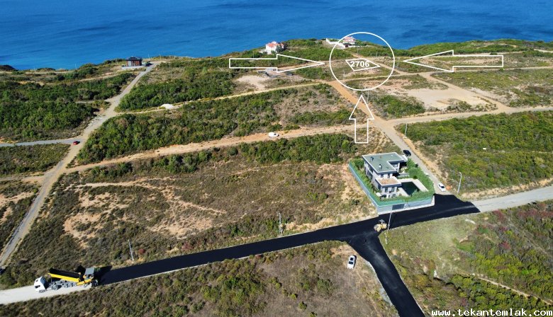 RİVADA DENİZ MANZARALI 841 m² ARSA | 473 m² VİLLA POTANSİYELİ
