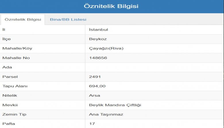 RİVA'DA 694 m² DENİZ VE ORMAN MANZARALI İMARLI ARSA
