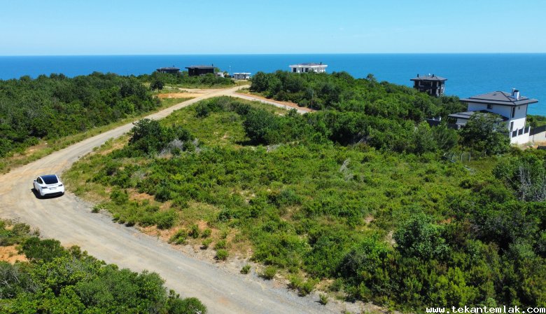 RİVA'DA 694 m² DENİZ VE ORMAN MANZARALI İMARLI ARSA