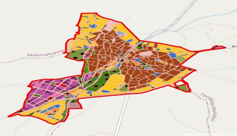 KIRKLARELİ ÜSKÜP'TE SANAYİ İMARLI 1867 m² FIRSAT E:0.80 H:9.5