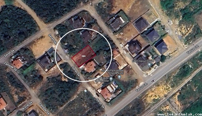 RİVA'DA DENİZ MANZARALI İMARLI KELEPİR ARSA 976