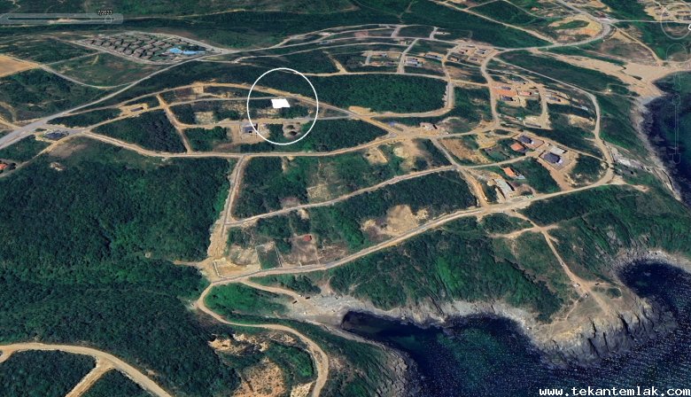 RİVA'DA 694 m² DENİZ VE ORMAN MANZARALI İMARLI ARSA