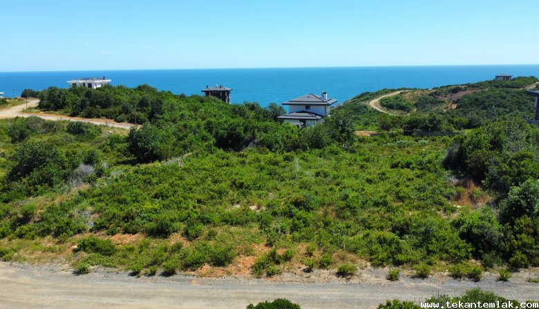 RİVA'DA 694 m² DENİZ VE ORMAN MANZARALI İMARLI ARSA