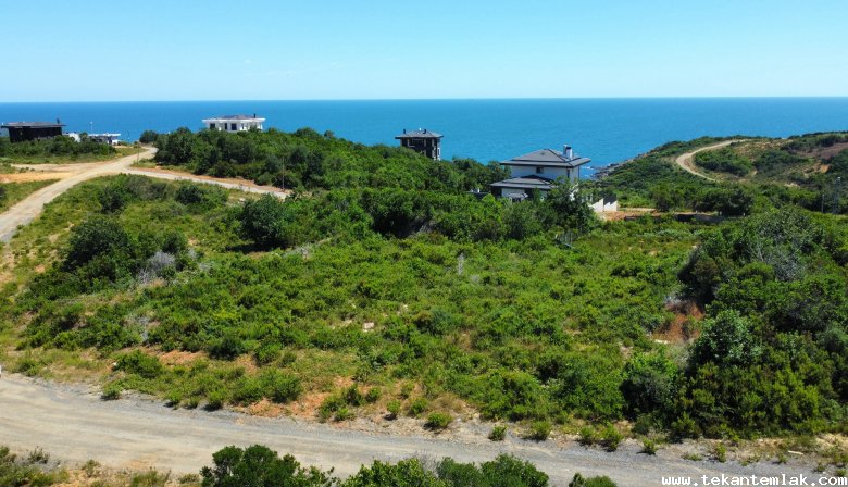 RİVA'DA 694 m² DENİZ VE ORMAN MANZARALI İMARLI ARSA