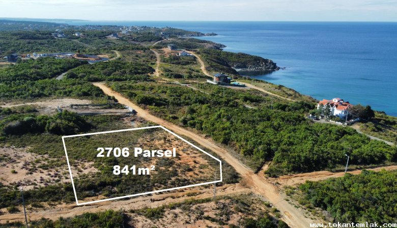 RİVADA DENİZ MANZARALI 841 m² ARSA | 473 m² VİLLA POTANSİYELİ