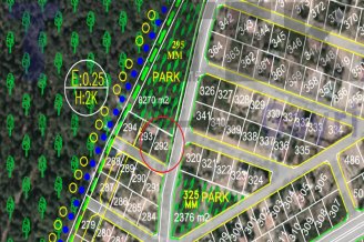 RİVA'DA 470m² YEŞİL ALANA BİTİŞİK ÖZEL KONUMLU KÖŞE ARSA