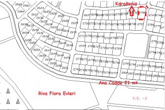RİVADA DENİZ MANZARALI 841 m² ARSA | 473 m² VİLLA POTANSİYELİ