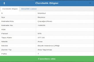 RİVA'DA DENİZ MANZARALI İMARLI KELEPİR ARSA 976