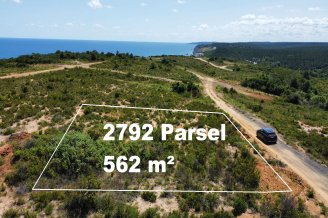 RİVA DA DENİZ MANZARALI İMARLI KELEPİR FIRSAT ARSA 2792
