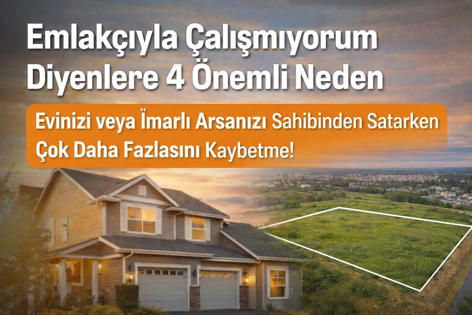 Emlakçıyla Çalışmıyorum Diyenlere 4 Önemli Neden