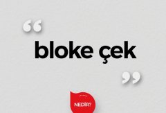 Bloke çek nedir nerelerde ve nasıl kullanılır?